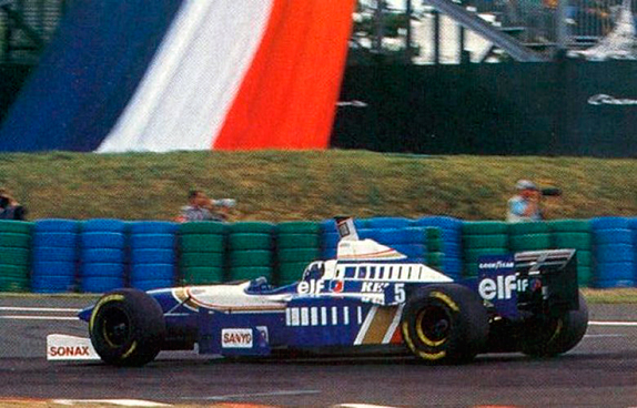 Деймон Хилл на Гран При Франции 1996 года