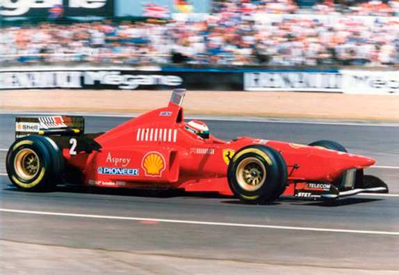 Эдди Ирвайн на Гран При Франции 1996 года