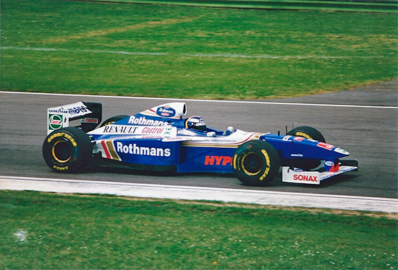 Хайнц-Харальд Френтцен на Гран При Сан-Марино 1997 года