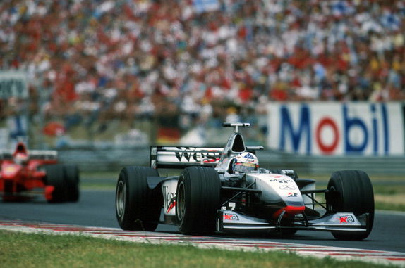 Дэвид Култхард на Гран При Венгрии 1998 года