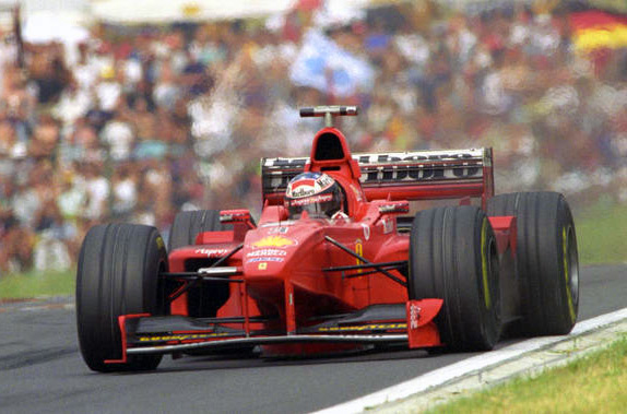 Михаэль Шумахер на Гран При Венгрии 1998 года. Фото Ferrari