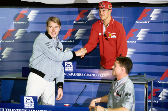 Предгоночная пресс-конференция на Гран При Японии 1998 года
