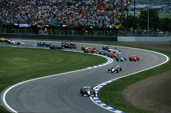 Старт Гран При Испании 1998 года