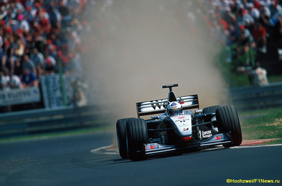 Дэвид Култхард на Гран При Венгрии 1999 года