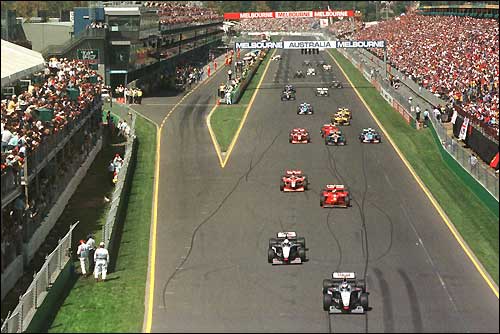 Старт Гран При Австралии'98