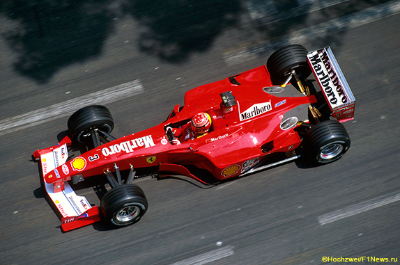 Михаэль Шумахера на Гран При Монако 2000 года