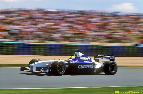 Ральф Шумахер на Гран При Франции 2001 года