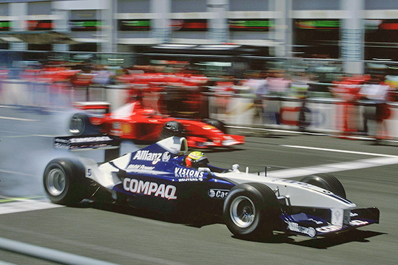 Старт Гран При Франции 2001 года