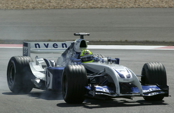 Ральф Шумахер на Гран При Европы 2004 года