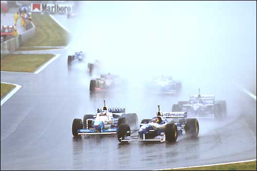 Старт Гран При Испании'96...