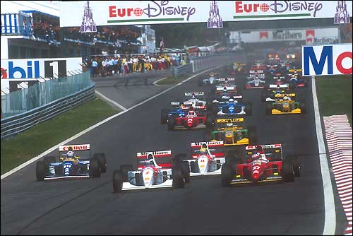 Старт Гран При Португалии'93