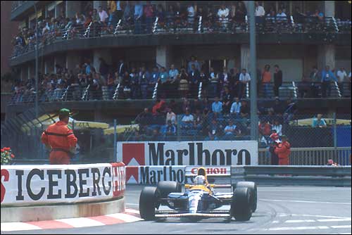 Найджел Мэнселл. Гран При Монако'92