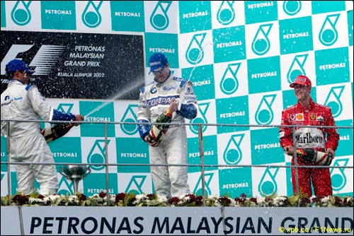 Подиум Гран При Малайзии