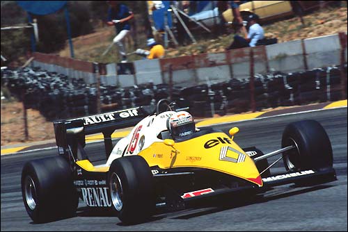 Гран При Южной Африки'83: Алан Прост. Renault RE40 V6