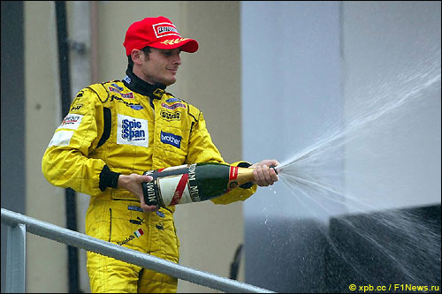 Джанкарло Физикелла, победитель Гран При Бразилии 2003-го года