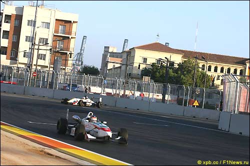 Этап испанской F3 в Валенсии. Бруно Сенна.