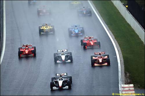 Старт Гран При Бельгии'98