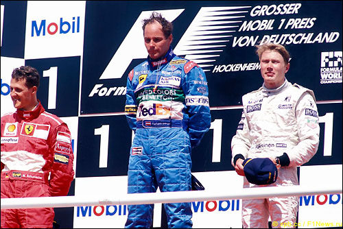 Подиум Гран При Германии'97