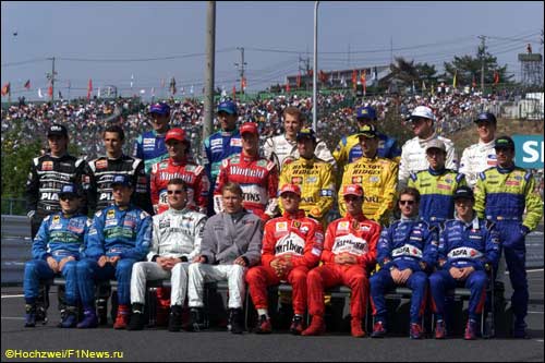 В последний раз четыре чемпиона выступали в Ф1 в 1999 году