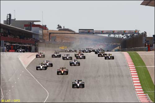 Соревнования GP2 на трассе Альгарве. 2009 год