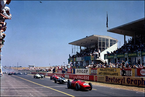 Старт Гран При Франции 1959 года