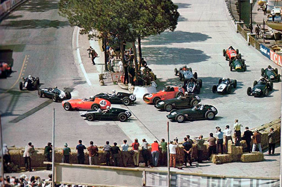 Старт Гран При Монако 1959 года