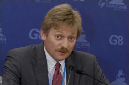 Пресс-секретарь премьер-министра РФ Дмитрий Песков (фото g8russia.ru)