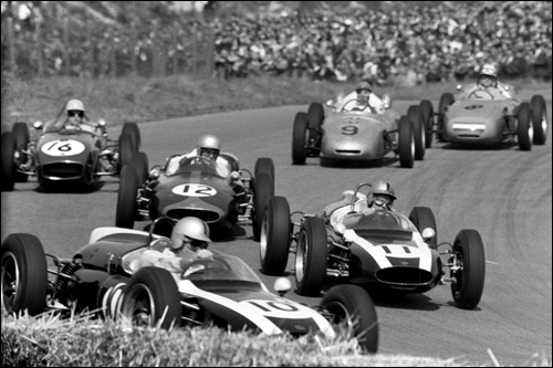 Старт Гран При Нидерландов 1961 года