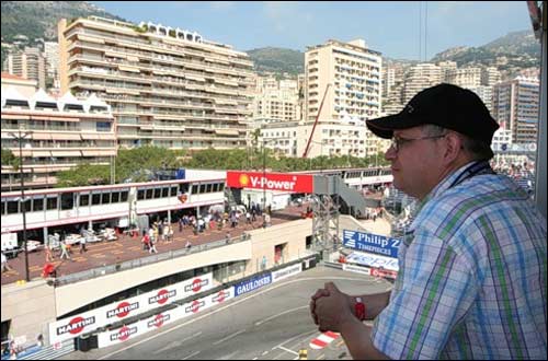 Андрей Ларинин на Гран При Монако