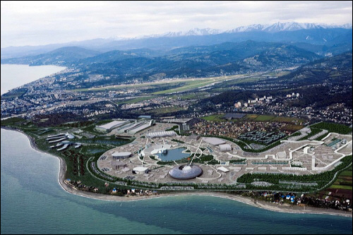 Проект Олимпийского парка в Сочи
