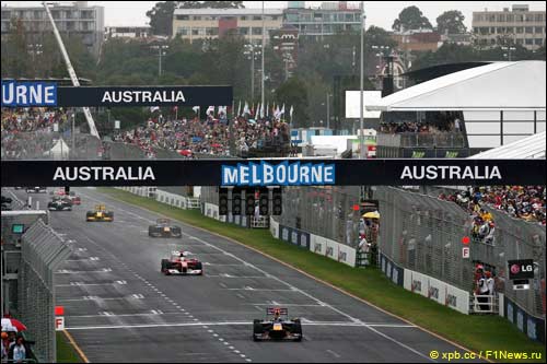 Мельбурн. Гран При Австралии