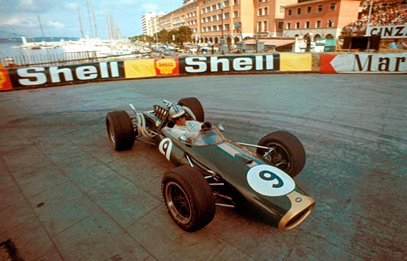Денни Халм на Гран При Монако 1967 года