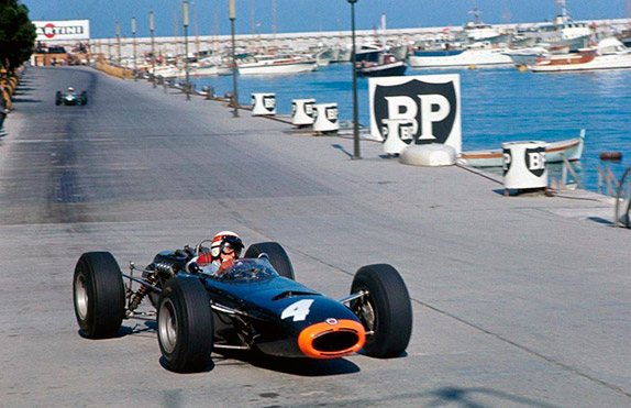 Джеки Стюарт на Гран При Монако 1967 года
