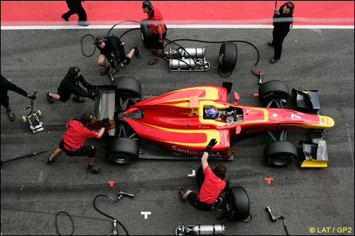 Фабио Ляймер участвовал в тестах GP2 с Racing Engineering