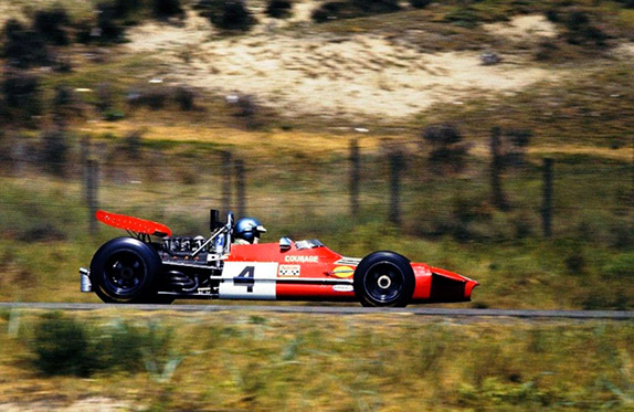 Пирс Каридж на Гран При Нидерландов 1970 года