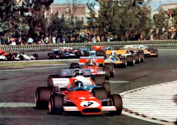 Старт Гран При Мексики 1970 года