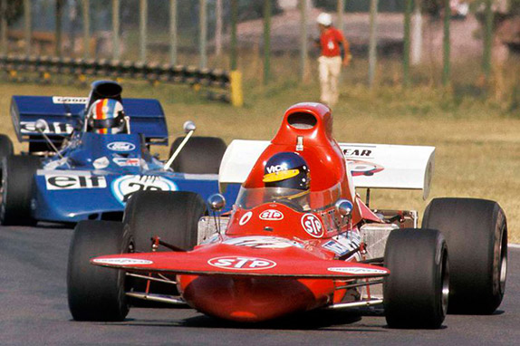 Ронни Петерсон и Француа Север на Гран При Аргентины 1972 года