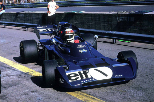 Джеки Стюарт на Гран При Австрии 1972 года