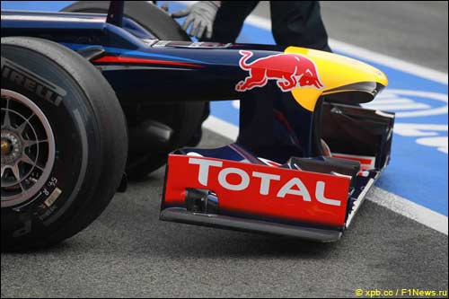 Носовая часть Red Bull RB8