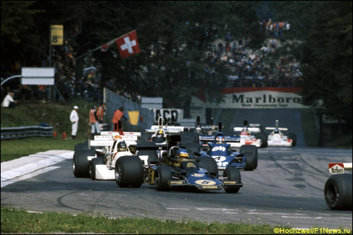 Ронни Петерсон на Гран При Италии 1975 года