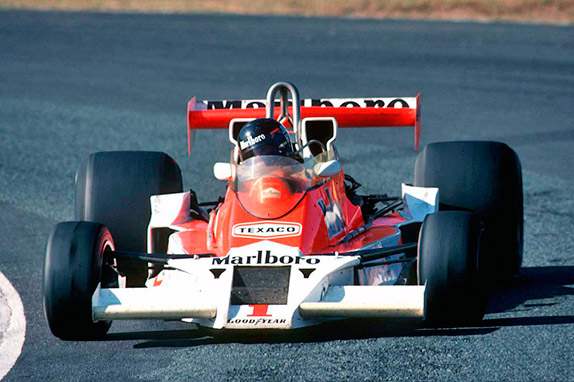 Джеймс Хант на Гран При Японии 1977 года