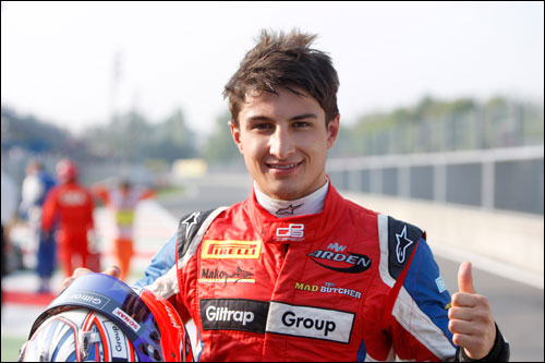 Победитель квалификации на этапе серии GP3 в Монце Митч Эванс 