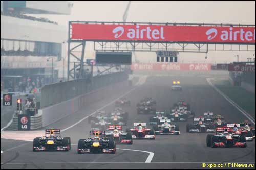 Старт Гран При Индии
