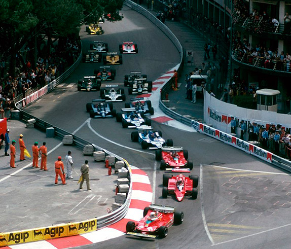 Старт Гран При Монако 1979 года