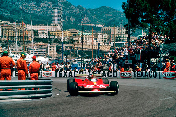 Жиль Вильнёв на Гран При Монако 1979 года