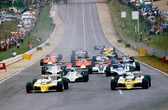 Старт Гран При ЮАР 1980 года