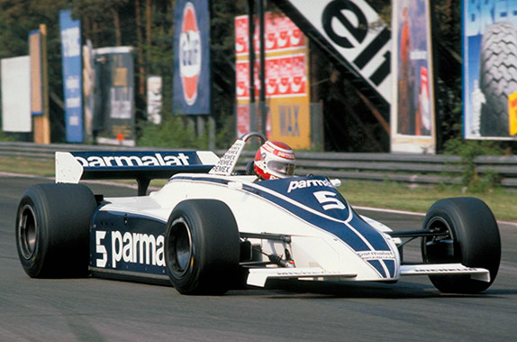 Нельсон Пике на Гран При Бельгии 1981 года