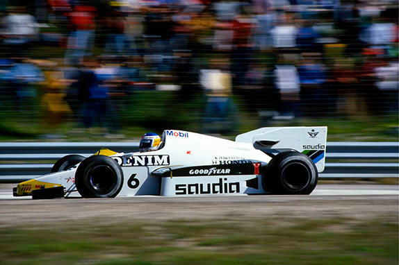 Кейо Росберг на Гран При Франции 1984 года