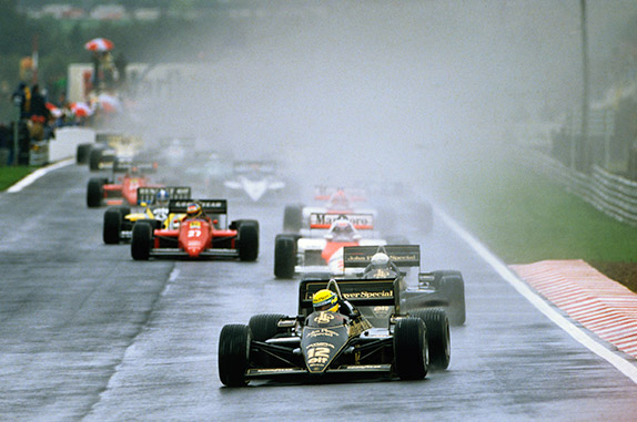 Старт Гран При Португалии 1985 года