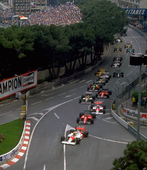 Старт Гран При Монако 1988 года